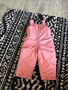 Old Navy Pink Kids Snow Bib Overalls